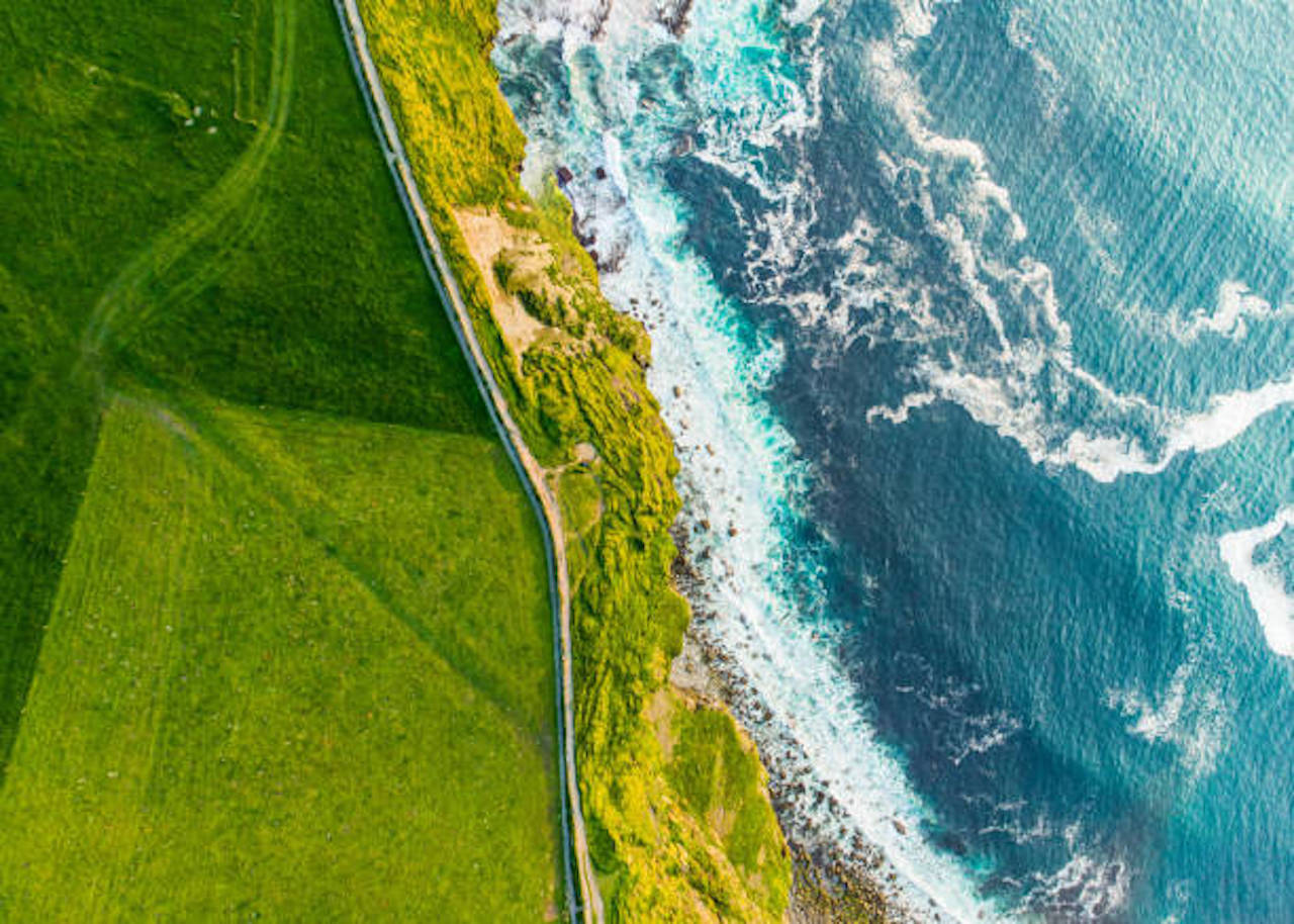 Irish coast